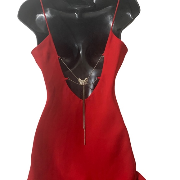 Floor length red dress (read description) - Picture 2 of 4